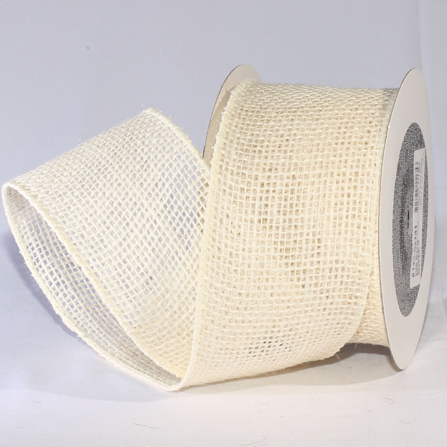 The Ribbon People Ivory Burlap Wired Craft Ribbon 3" x 20 Yards