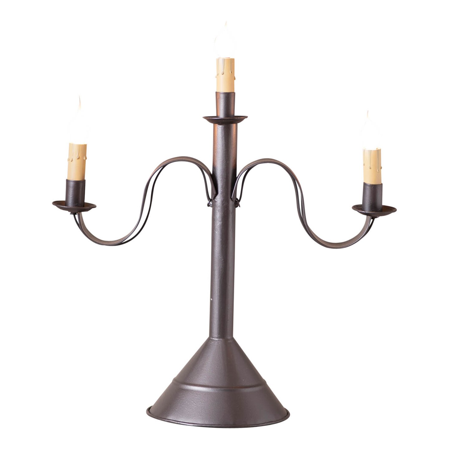 Irvin&#x27;s Country Tinware 3 Light Accent Light in Smokey Black
