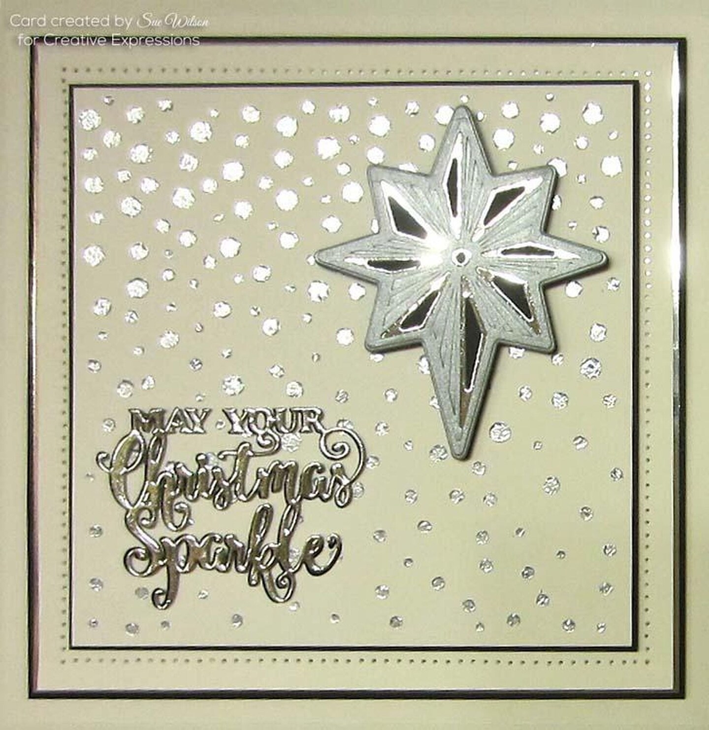 Creative Expressions Festive Collection Star Of Wonder Triple Layering die