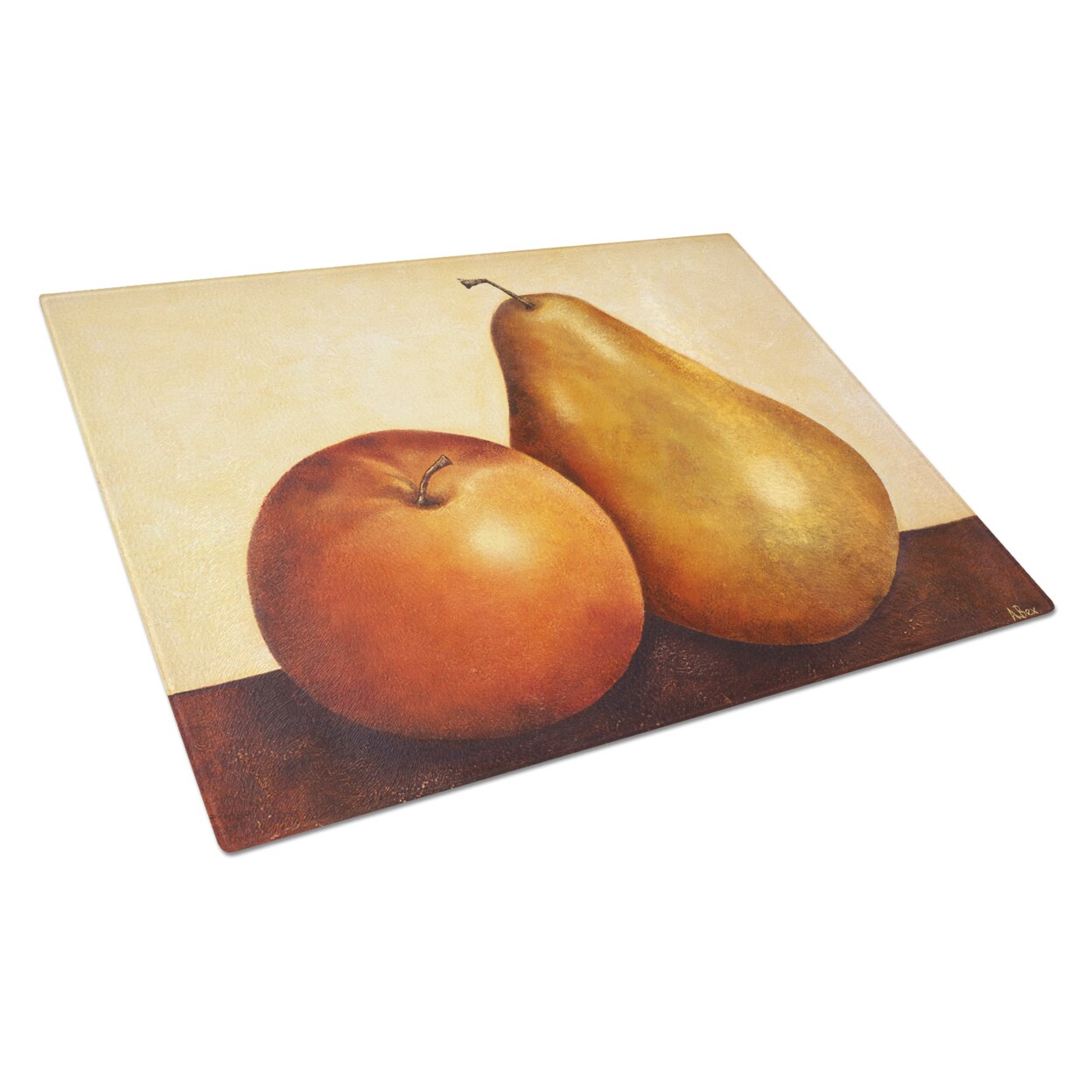 Fruit Large Tempered Glass Cutting Board