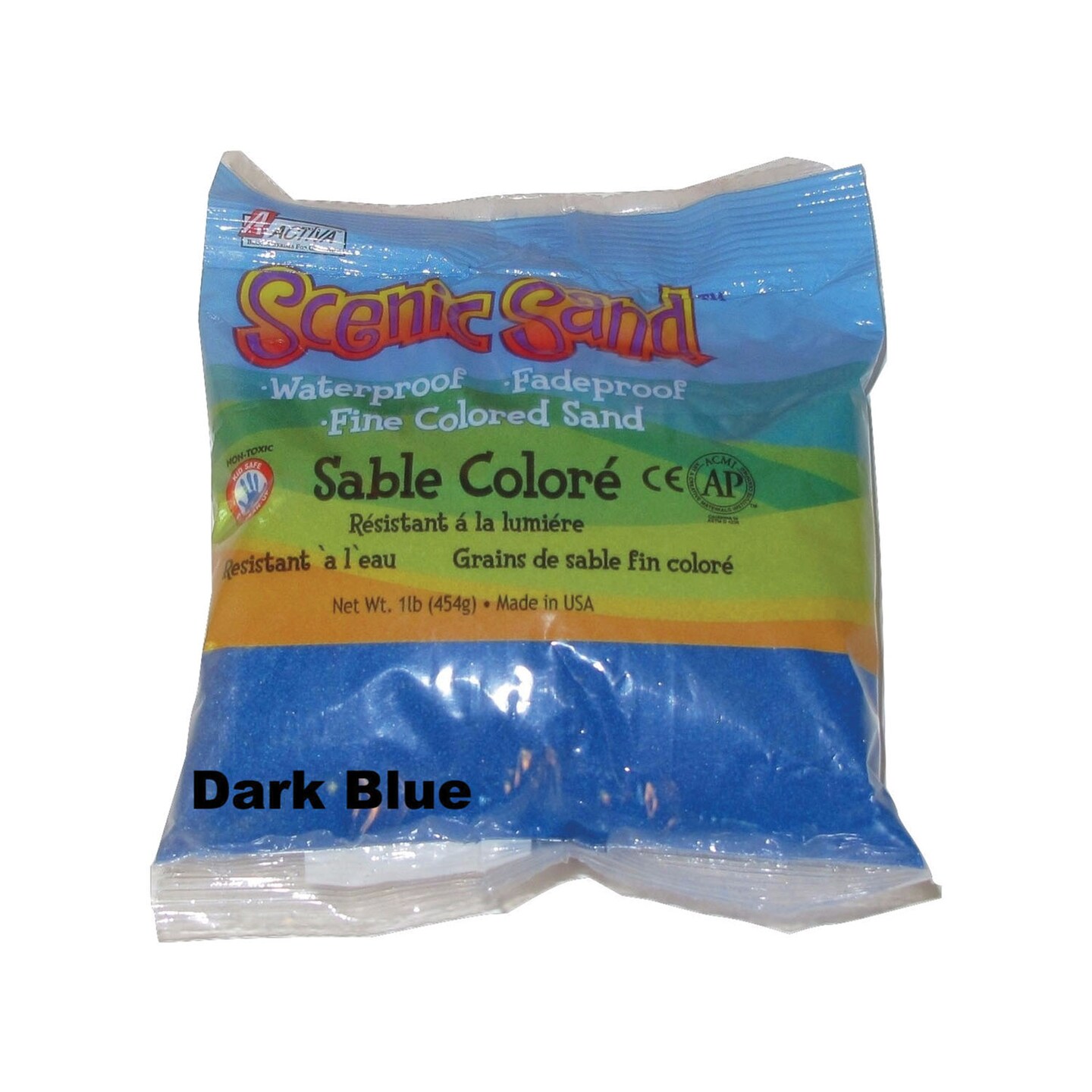 ACTIVA Scenic Sand - Perfect for Colorful Sand Paintings, Sand Mosaics, Sand Art Projects, etc.