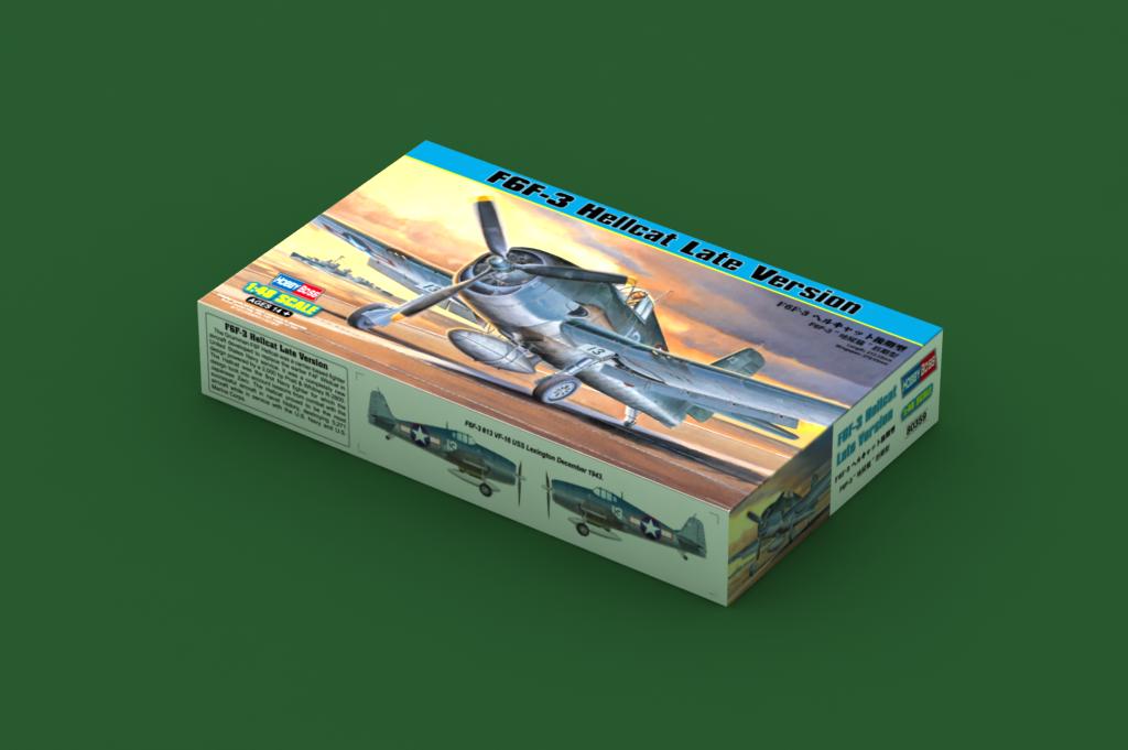 HobbyBoss  1/48 F6F-3 HELLCAT LATE  VERSION Plastic Model
