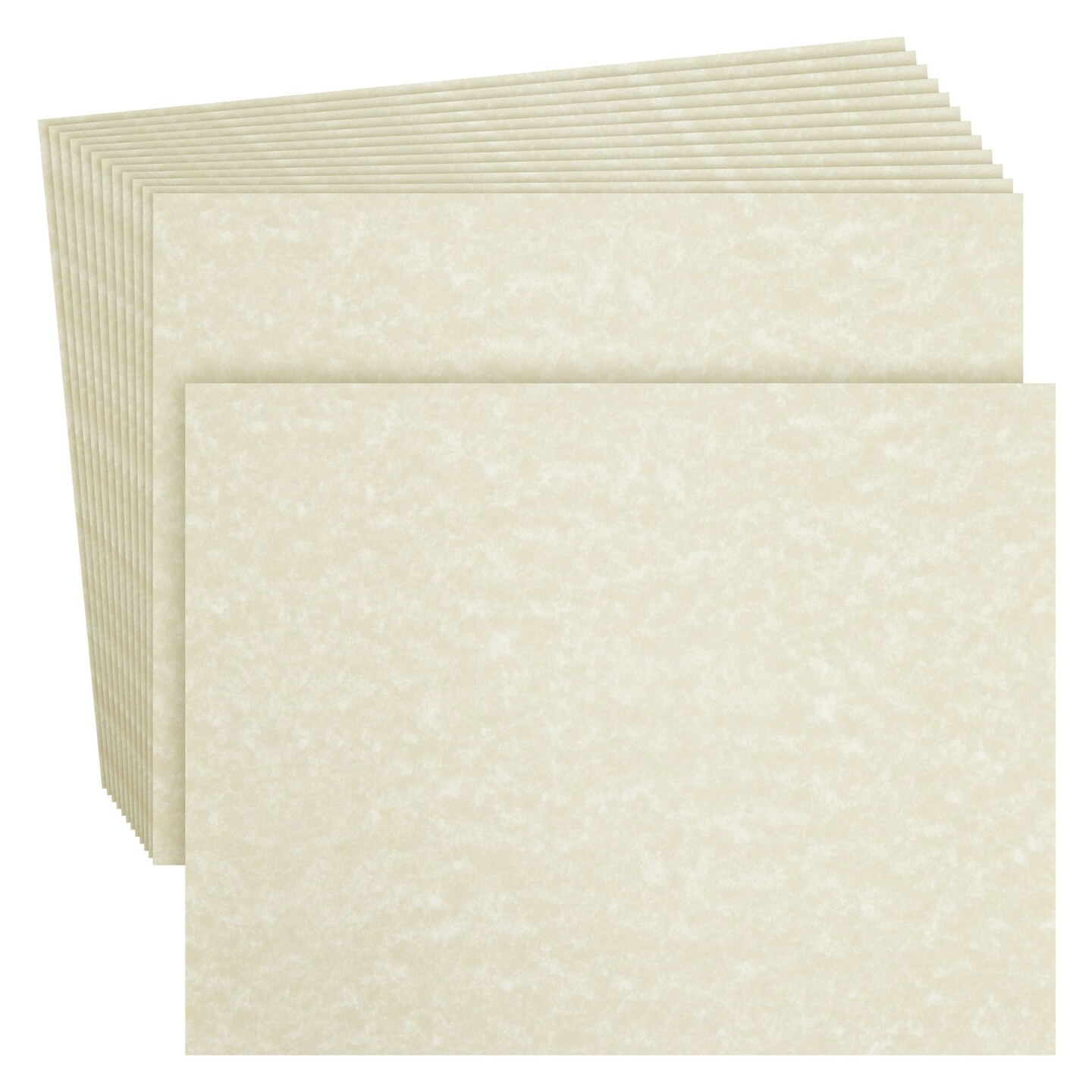 96 Sheets Parchment Paper For Certificates, Resumes, Diplomas, 90 GSM  Textured Stationary, Printer-Friendly (Ivory, 8.5 X 11 In)