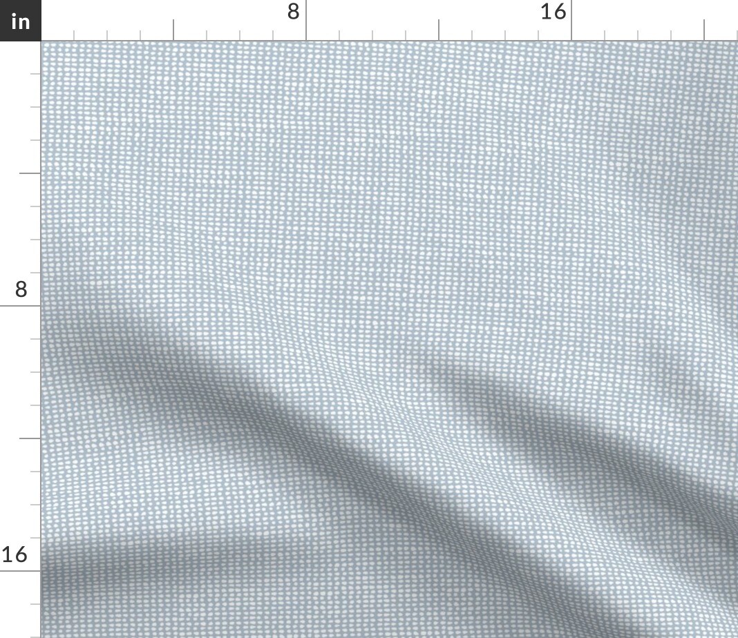 Pastel Blue Tiny Check Light Distressed Look Custom Printed Fabric by Spoonflower Various Fabrics by the Yard or Fat Quarter