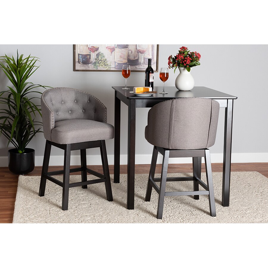 Wholesale Interiors Baxton Studio Theron Mid-Century Transitional Grey ...
