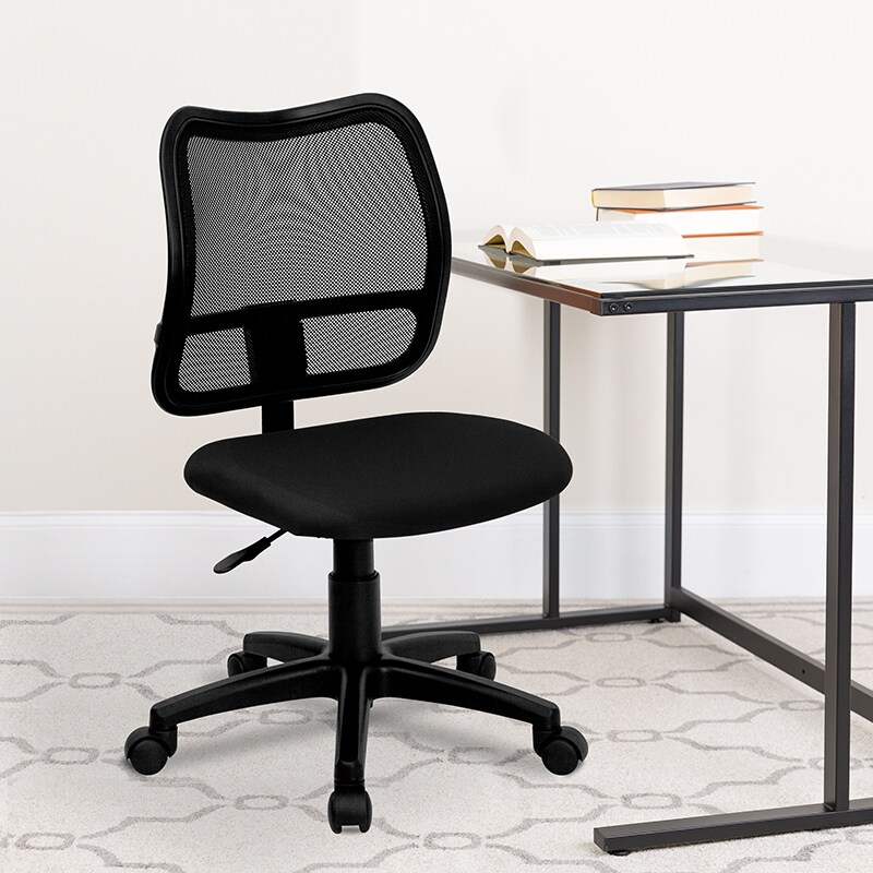 Flash Furniture Black Mesh Chair Black
