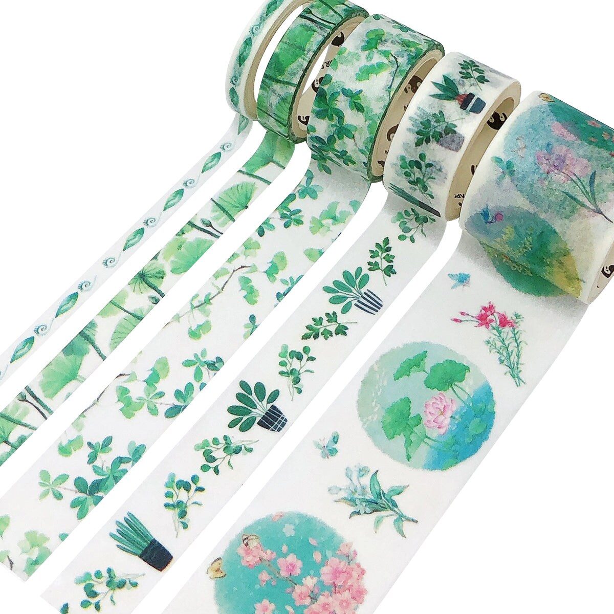 Wrapables Decorative Washi Tape Box Set (10 Rolls)