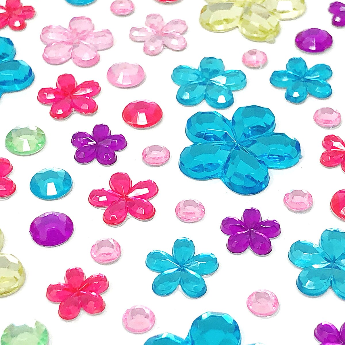 Wrapables Acrylic Self Adhesive Crystal Rhinestone Gem Stickers