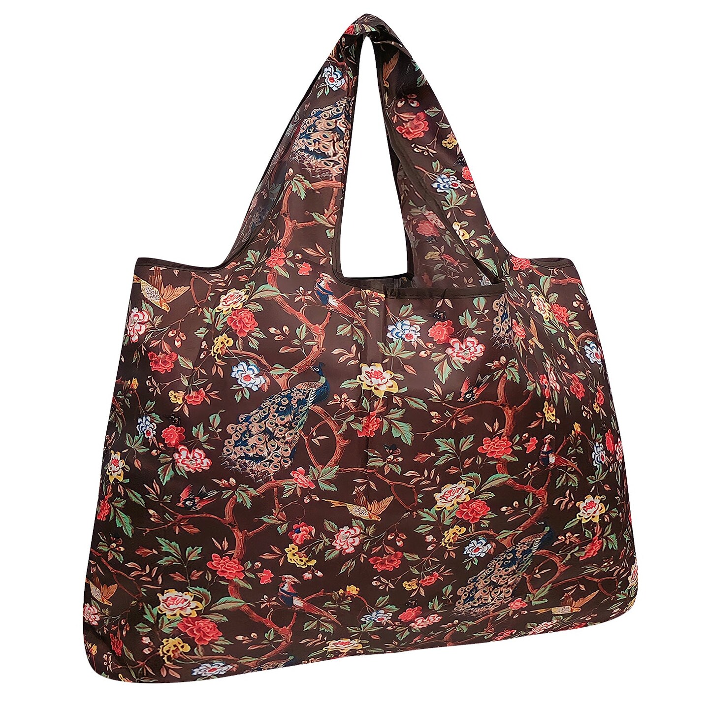Wrapables Large Foldable Tote Nylon Reusable Grocery Bags