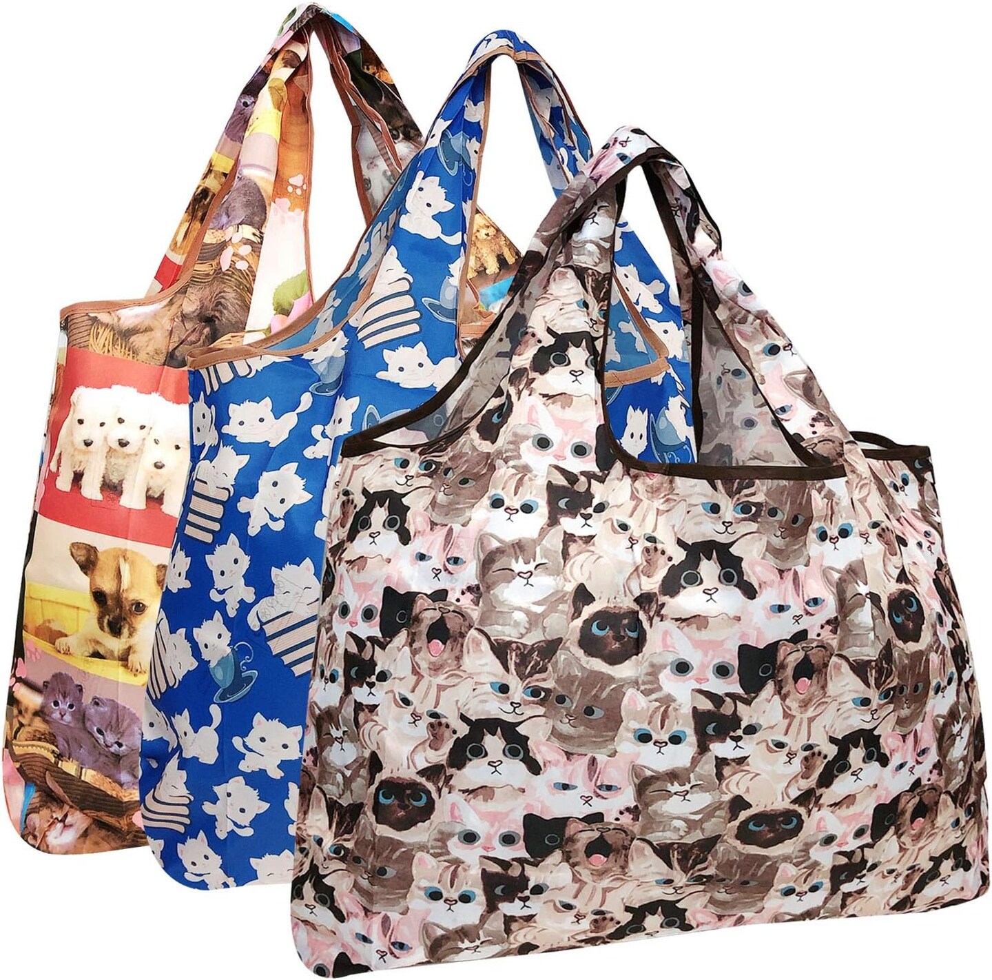 Large foldaway tote bag hot sale