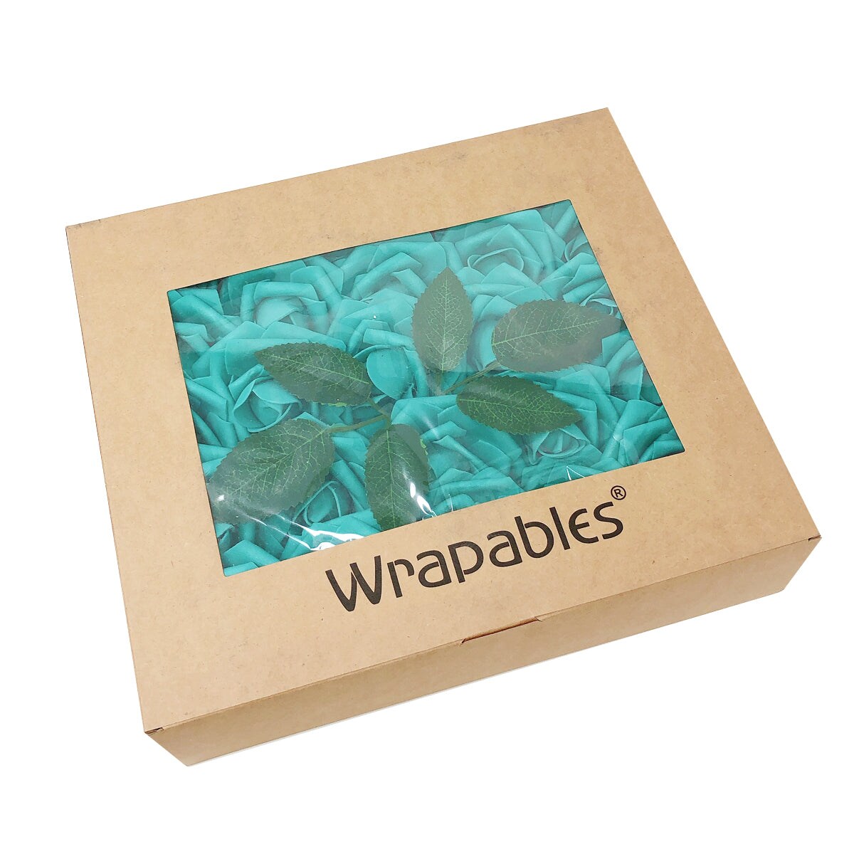 Wrapables Artificial Rose Flower, Real Touch Flowers for DIY Wedding Bouquets and Centerpieces