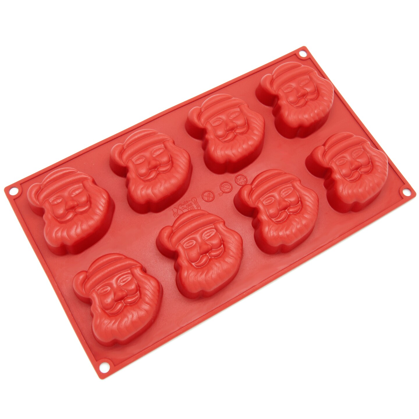 Freshware Silicone Mold Soap Mold For Cupcake Muffin Pudding Cheesecake Jello