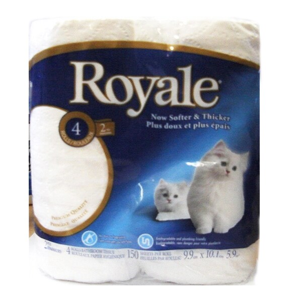 Royale   Bathroom Tissue (4 Rolls)