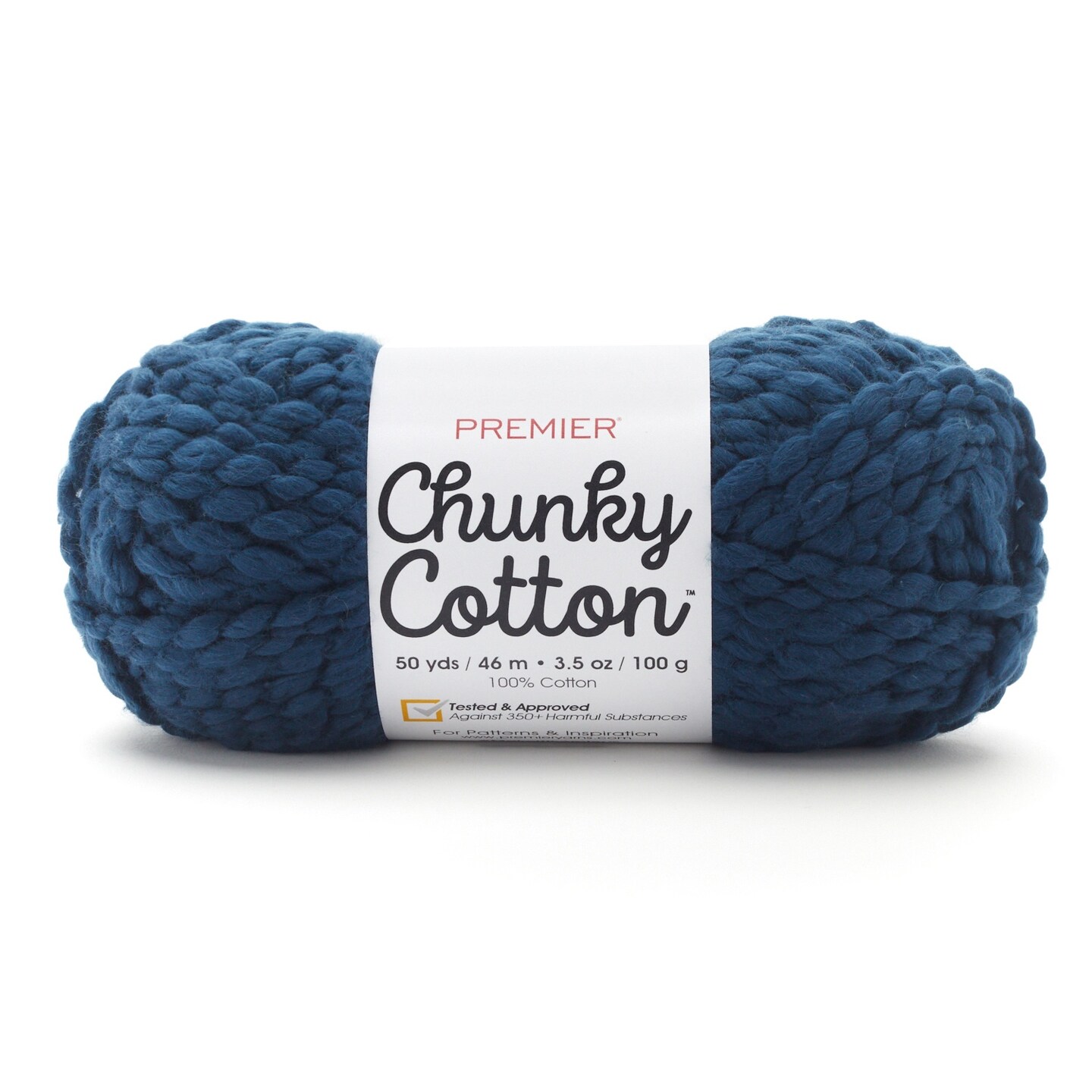 Premier Chunky Cotton Yarn-Navy