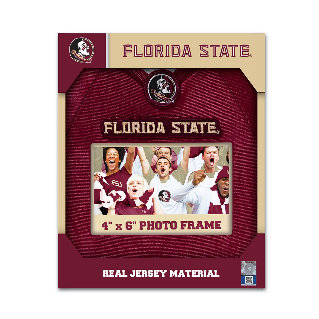 MasterPieces   Sports Decor - NCAA Florida State Seminoles - Team Jersey Uniformed Picture Frame For 4&#x22;x6&#x22; Photos