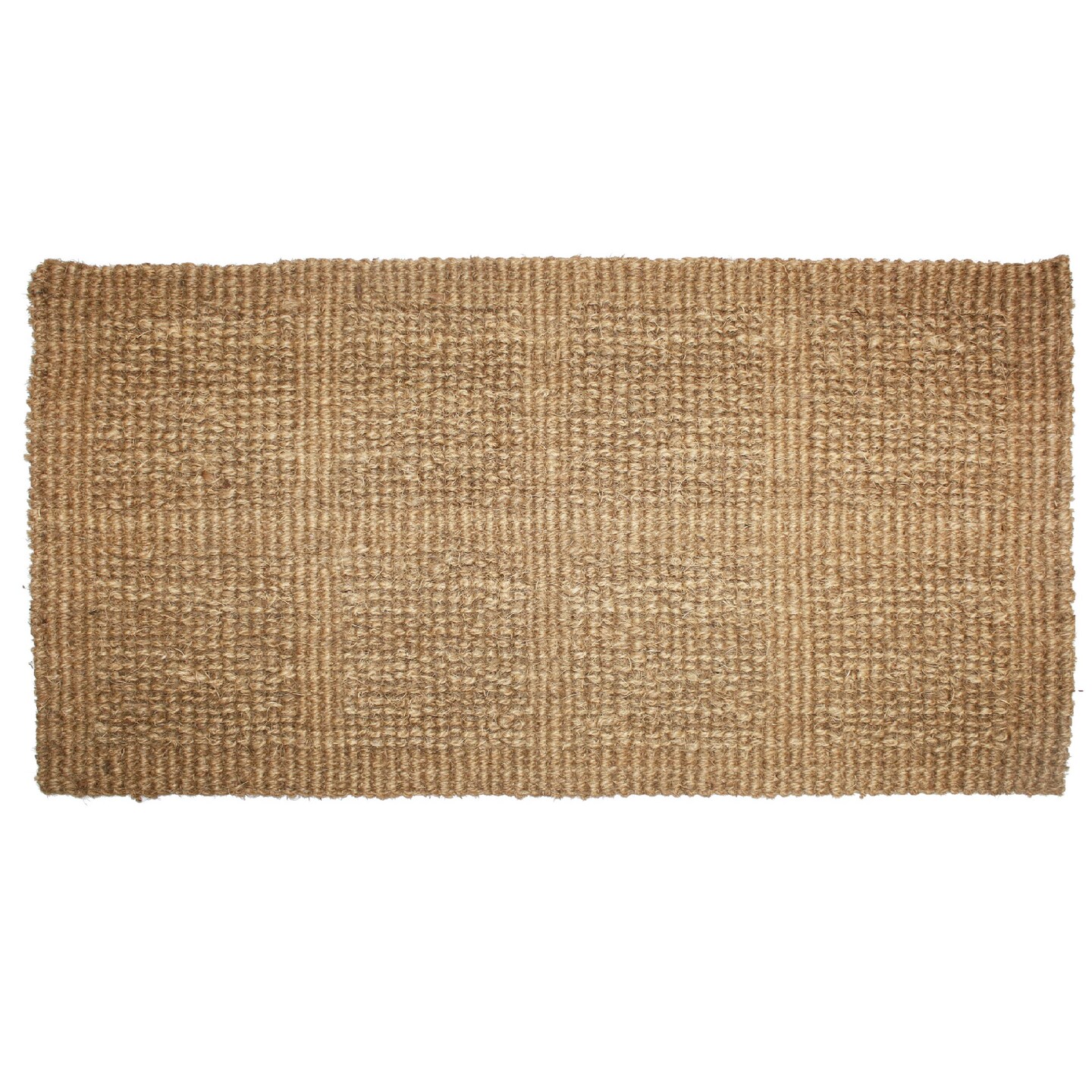 Contemporary Home Living 14&#x22; x 24&#x22; Brown Coir Doormat
