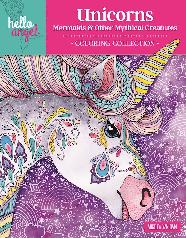Unicorns, Mermaids &#x26; Other Mythical Creatures Coloring Book-Unicorns, Mermaids &#x26; Mythical