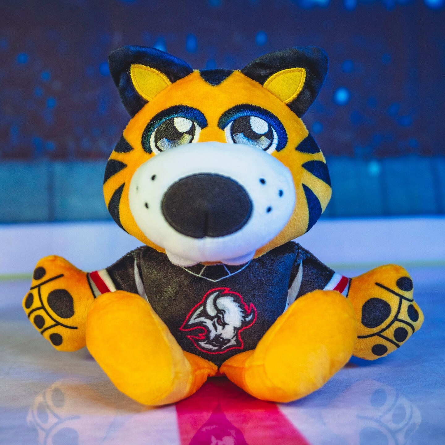 Bleacher Creatures Buffalo Sabres Sabretooth 8" Kuricha Mascot Plush (Goat's Head Uniform)
