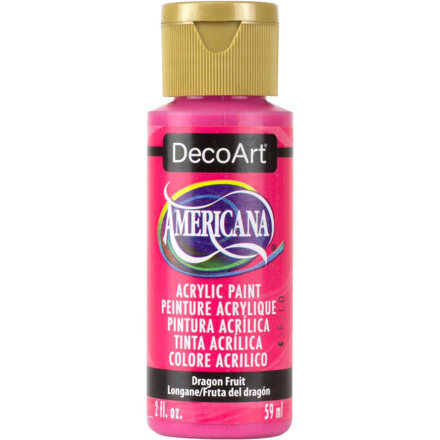 DecoArt Americana Acrylic Color, 2 oz., Dragon Fruit