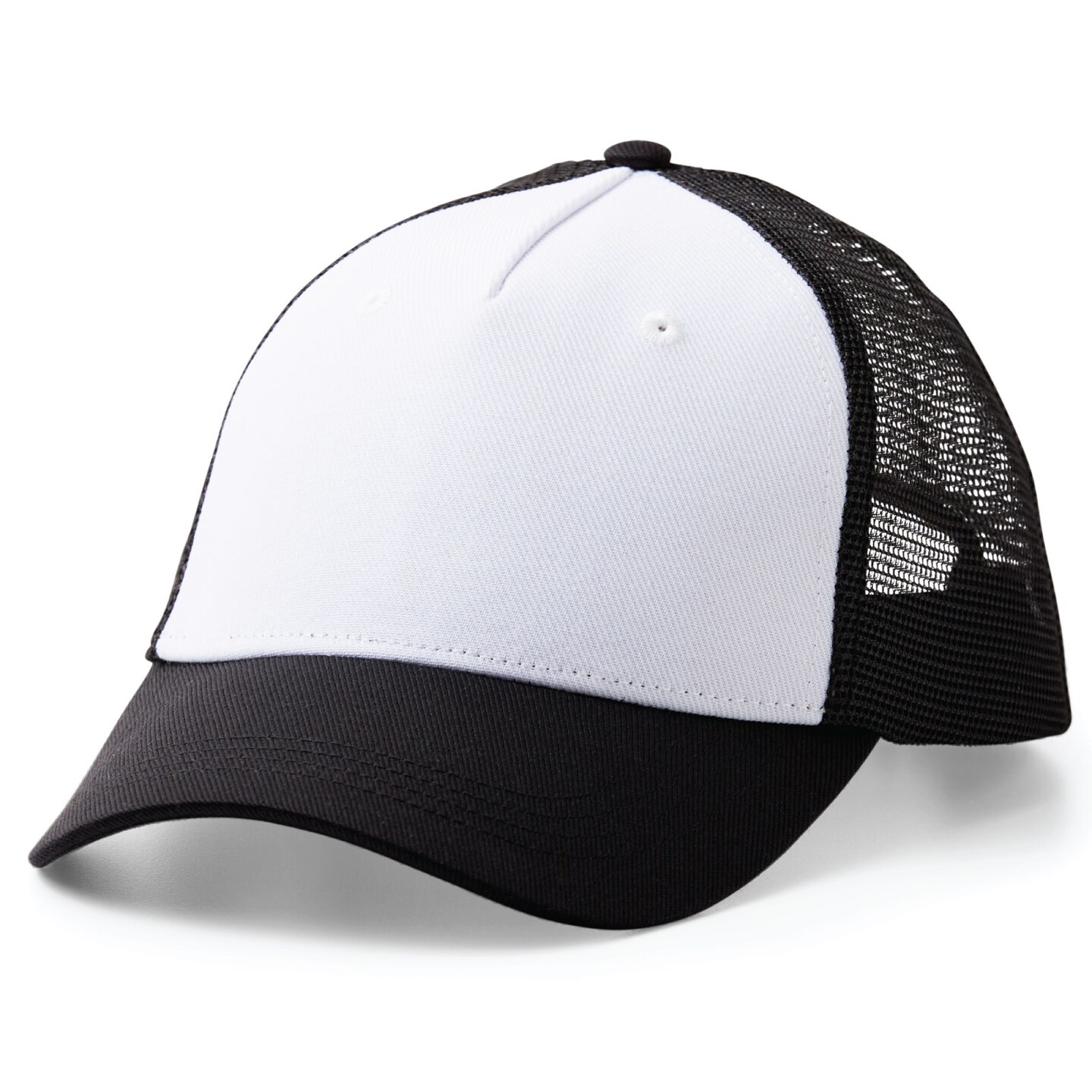 Cricut Trucker Hat Blank, Sublimation Mesh Baseball Cap, Polyester Mesh  Trucker Hat - Black