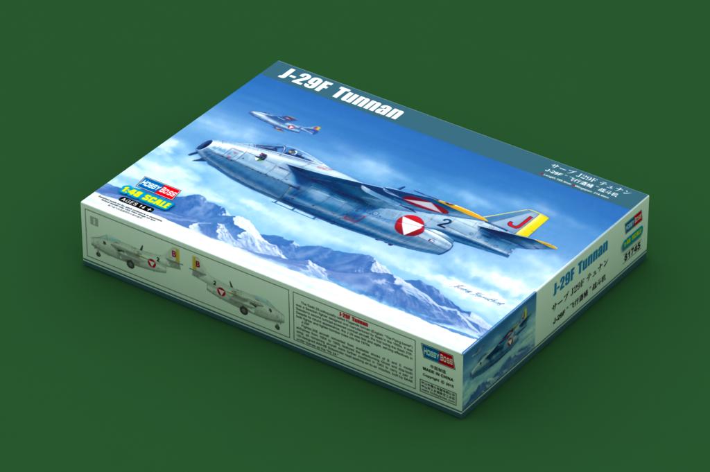 HobbyBoss  1/48 J-29F TUNNAN Plastic Model