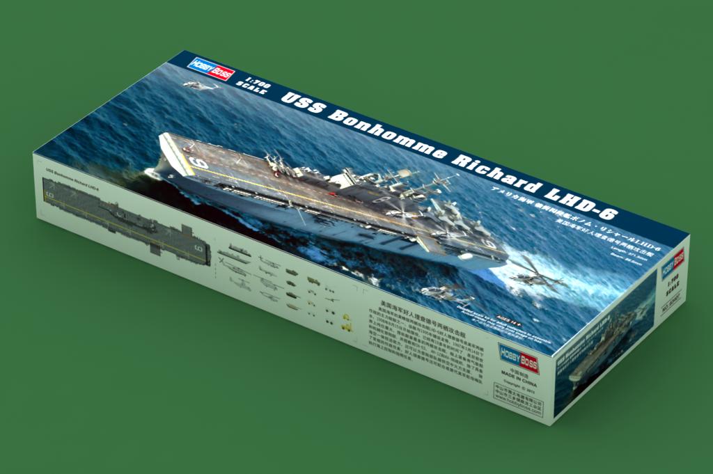 HobbyBoss  1/700 BONHOMME RICHARD    LHD-6 Plastic Model