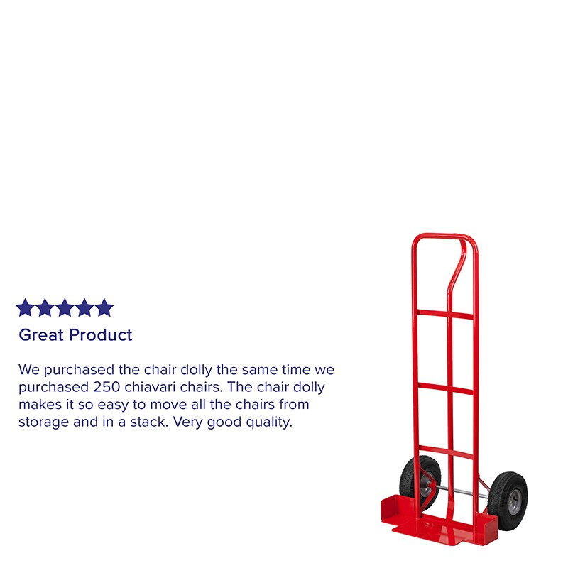 Flash Furniture Red Chiavari Chair Dolly