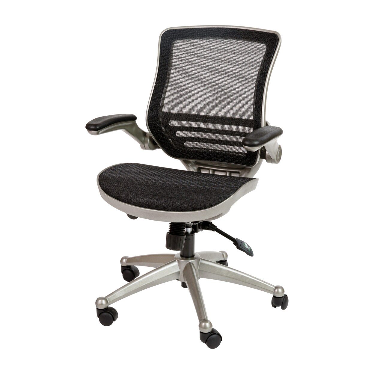 Executive Swivel Office Chair with Mesh Padded Seat Black - Flash Furniture