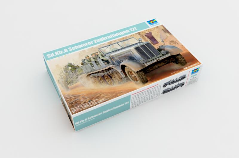 Trumpeter  1/35 SD.KFZ.8 SCHWERER ZUGKRAFTWAGEN 12T 1/35 Plastic Model