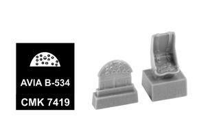 CMK  1/72 Avia B-534 Cockpit set for Eduard kit  1/72