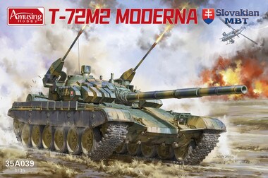 Amuzing Hobby  1/35 T-72M2 Moderna Slovakian MBT Plastic Model