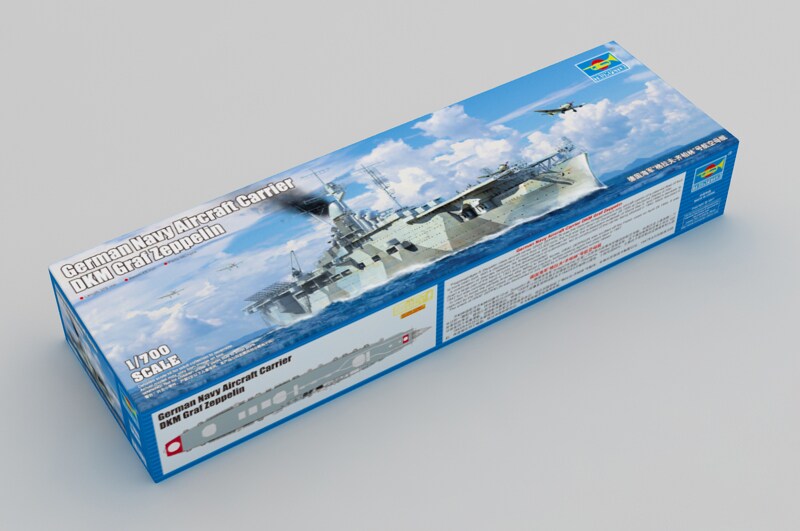 Trumpeter  1/700 DKM GRAF ZEPPELIN 1/700 Plastic Model