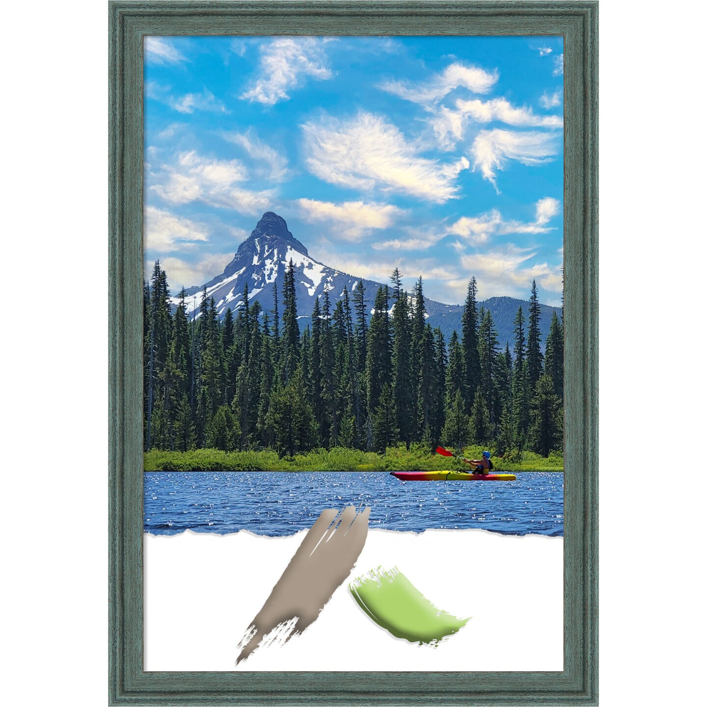 Upcycled Wood Picture Frame