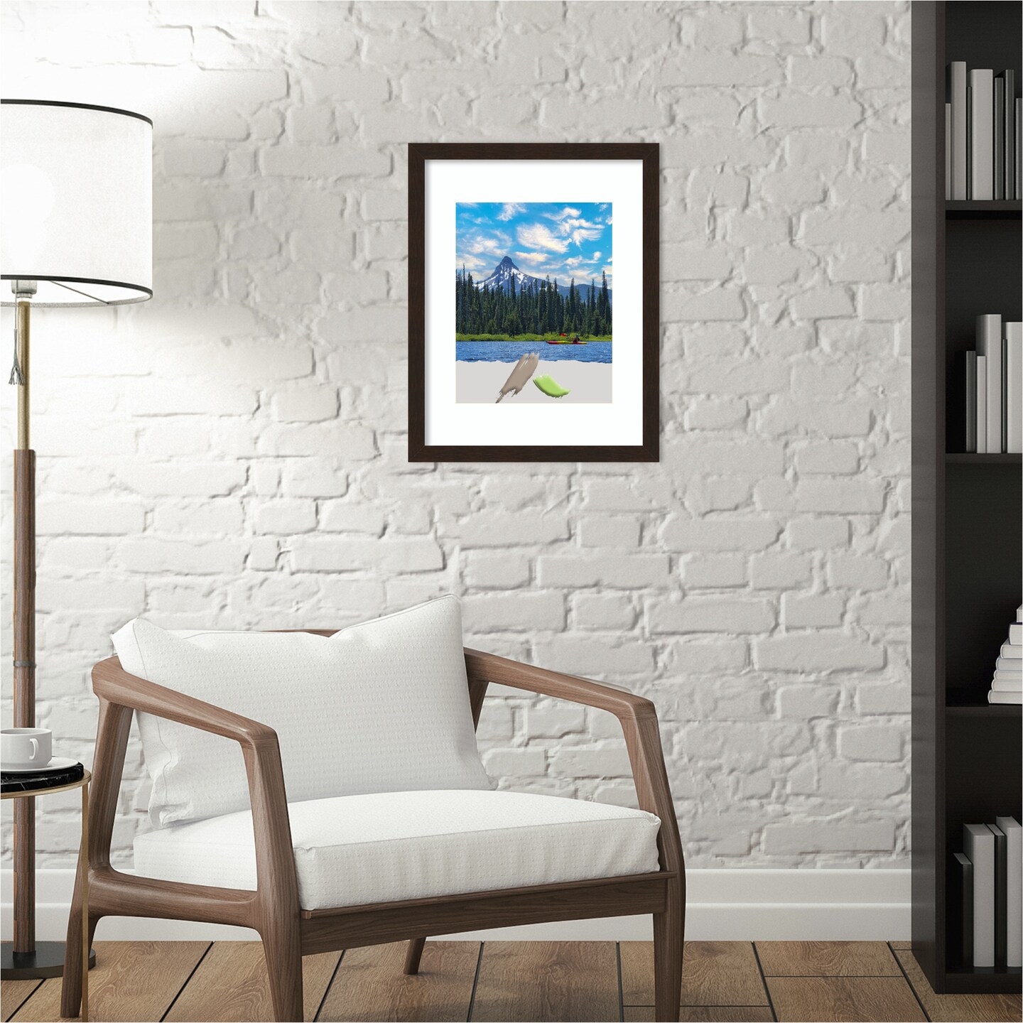 Carlisle Narrow Wood Picture Frame, Photo Frame, Art Frame