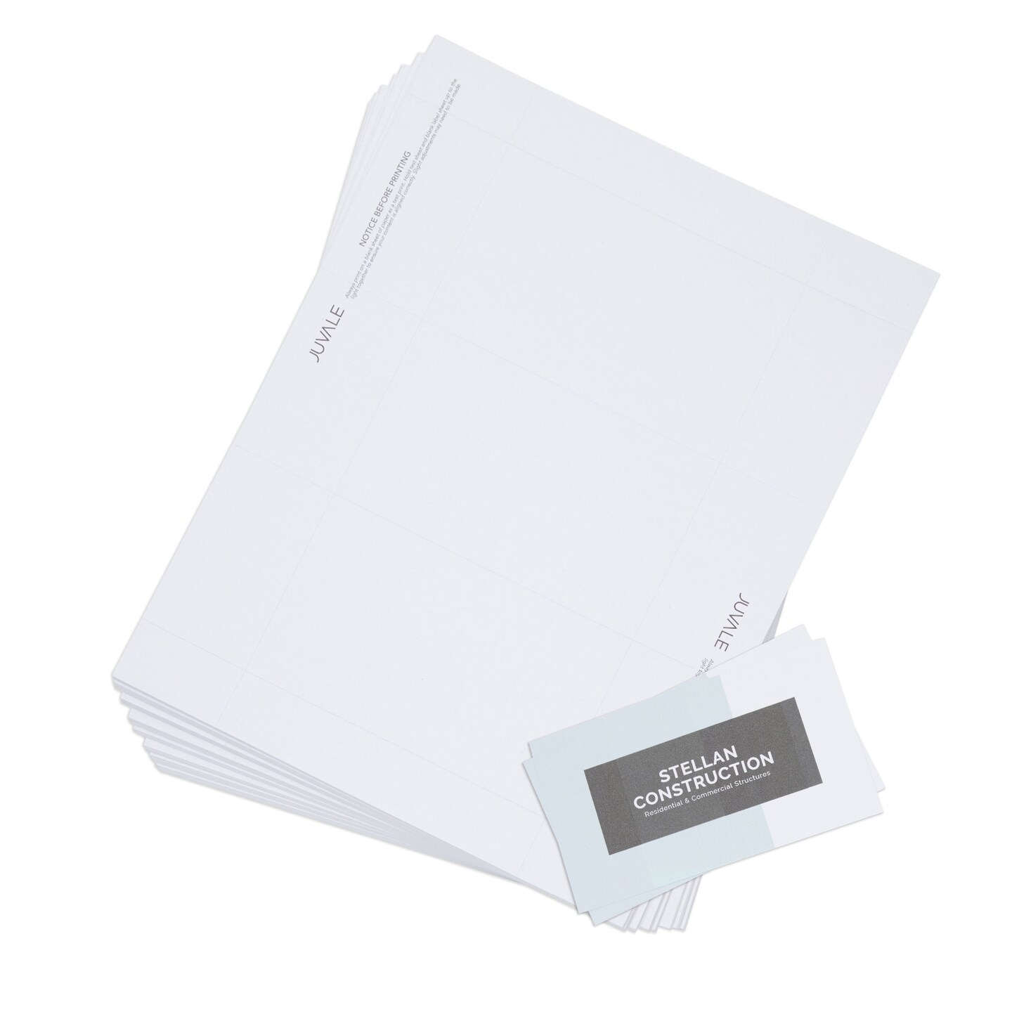 300 Piece 3 x 5" Printable Binder Labels for Office, Home, School Pocket Labels (100 Sheets)