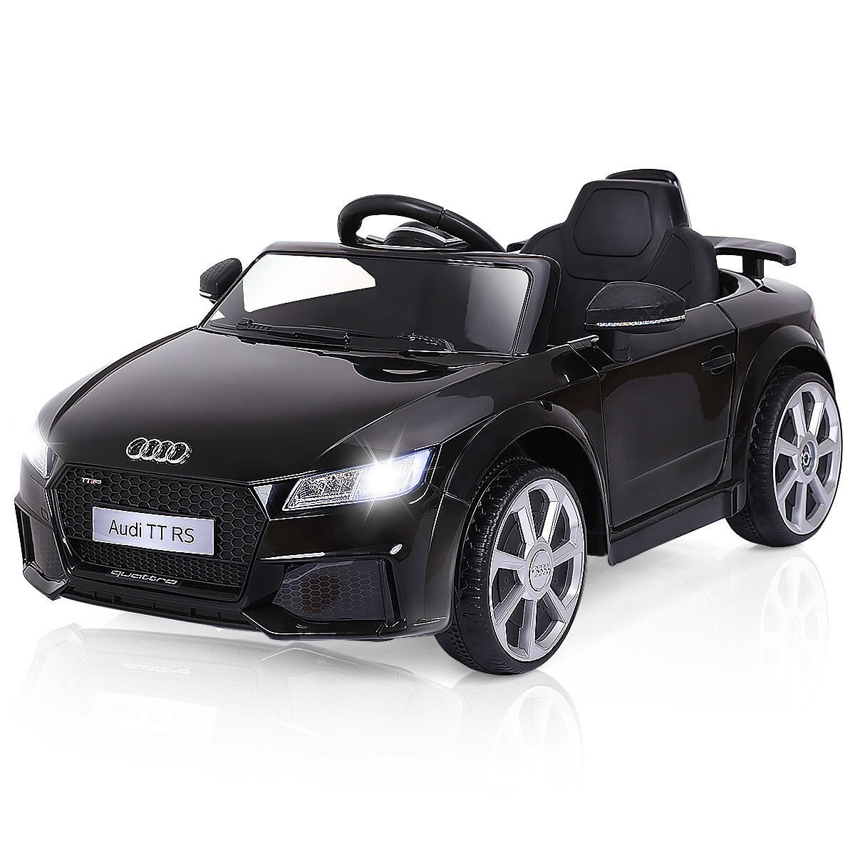 12V Audi Tt Rs Electric Kids Ride On Car Licensed Remote Control Mp3
