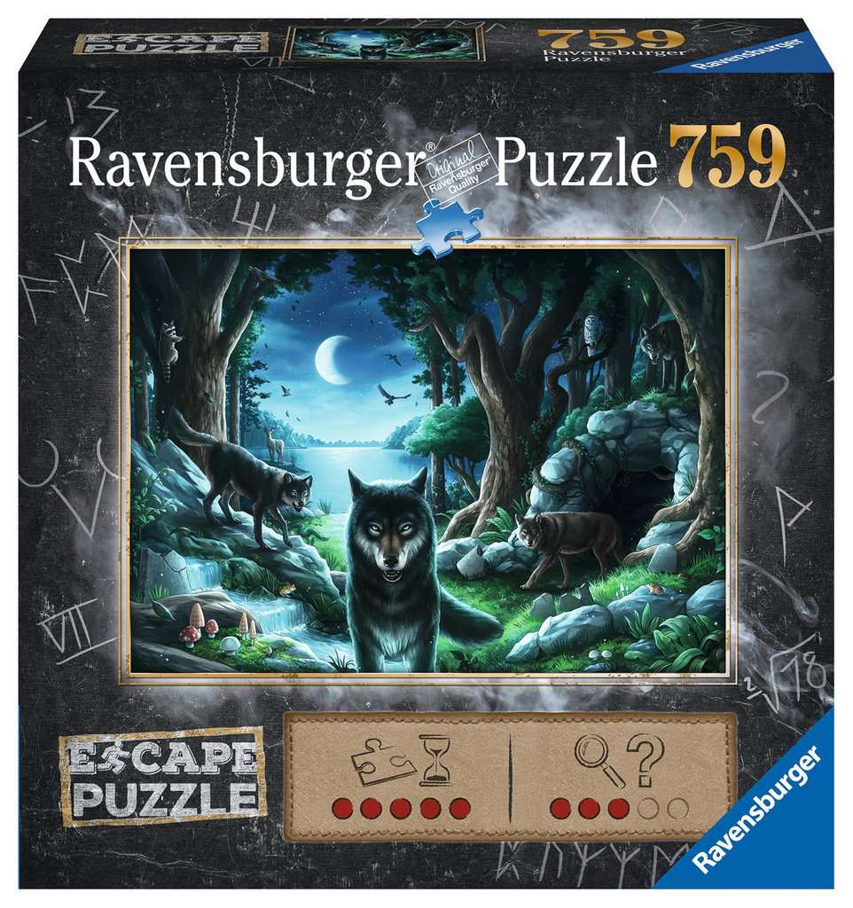 Ravensburger Escape Puzzle: Curse of the Wolves Jigsaw Puzzle