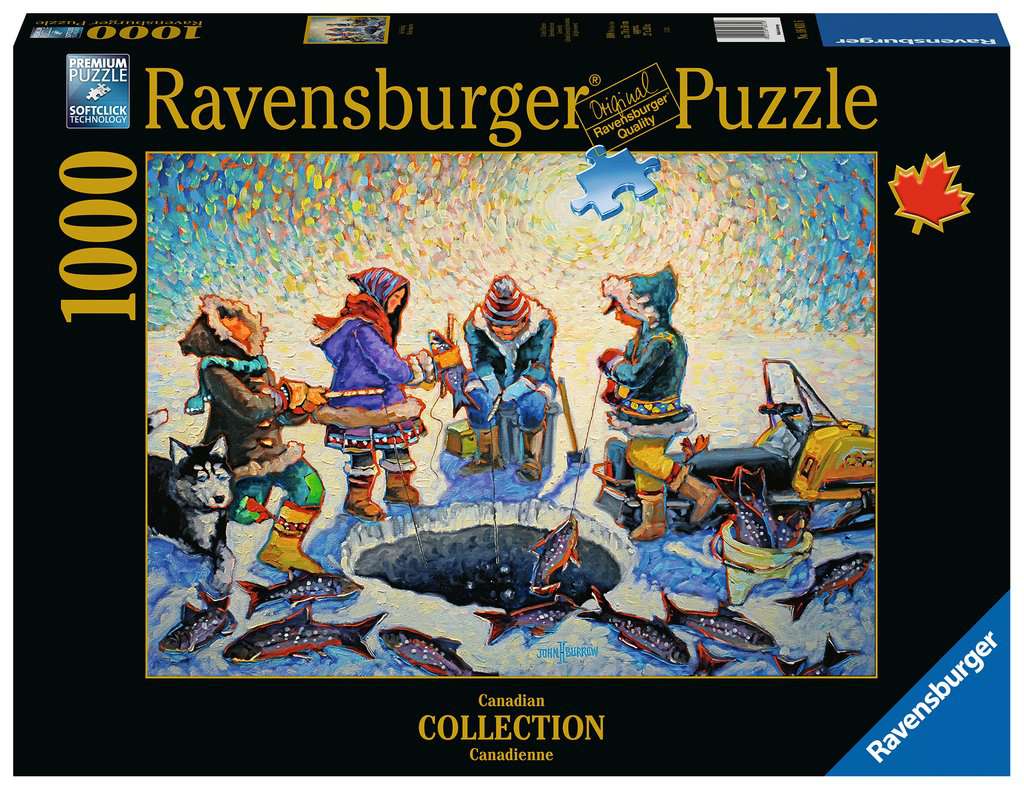 Ravensburger Ice Fishing Jigsaw Puzzle