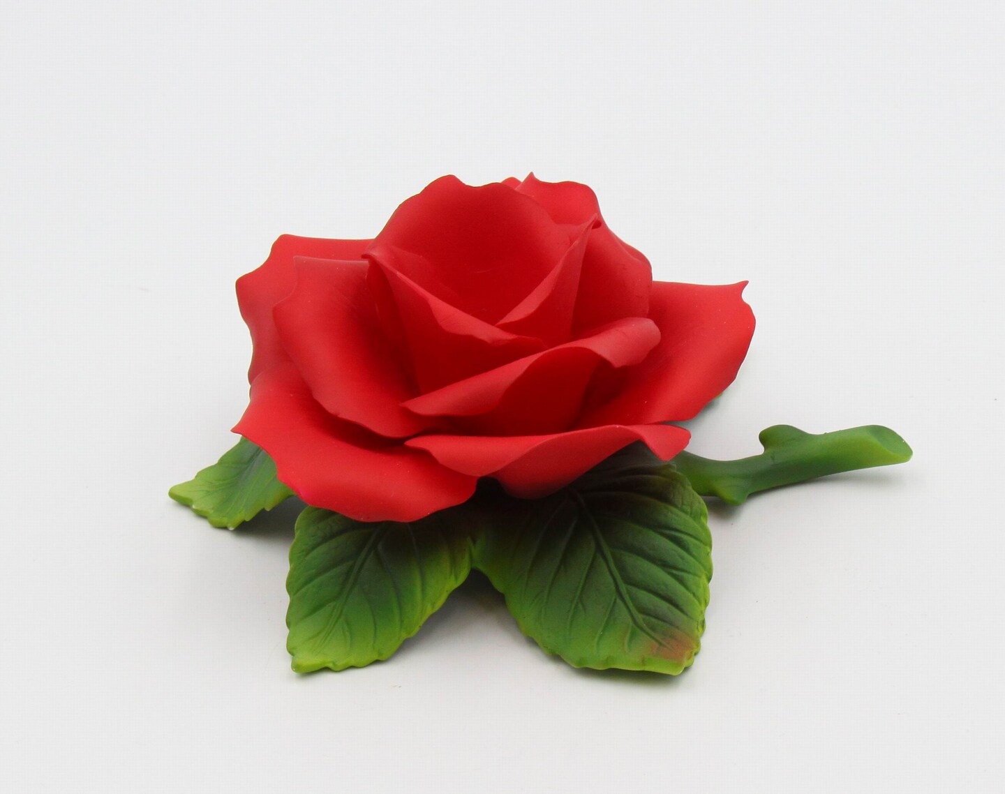 Hand Crafted Ceramic Red Rose Candle Holder-Candle NOT Included, Valentines Day Decor, Wedding D&#xE9;cor or Gift, Anniversary D&#xE9;cor or Gift