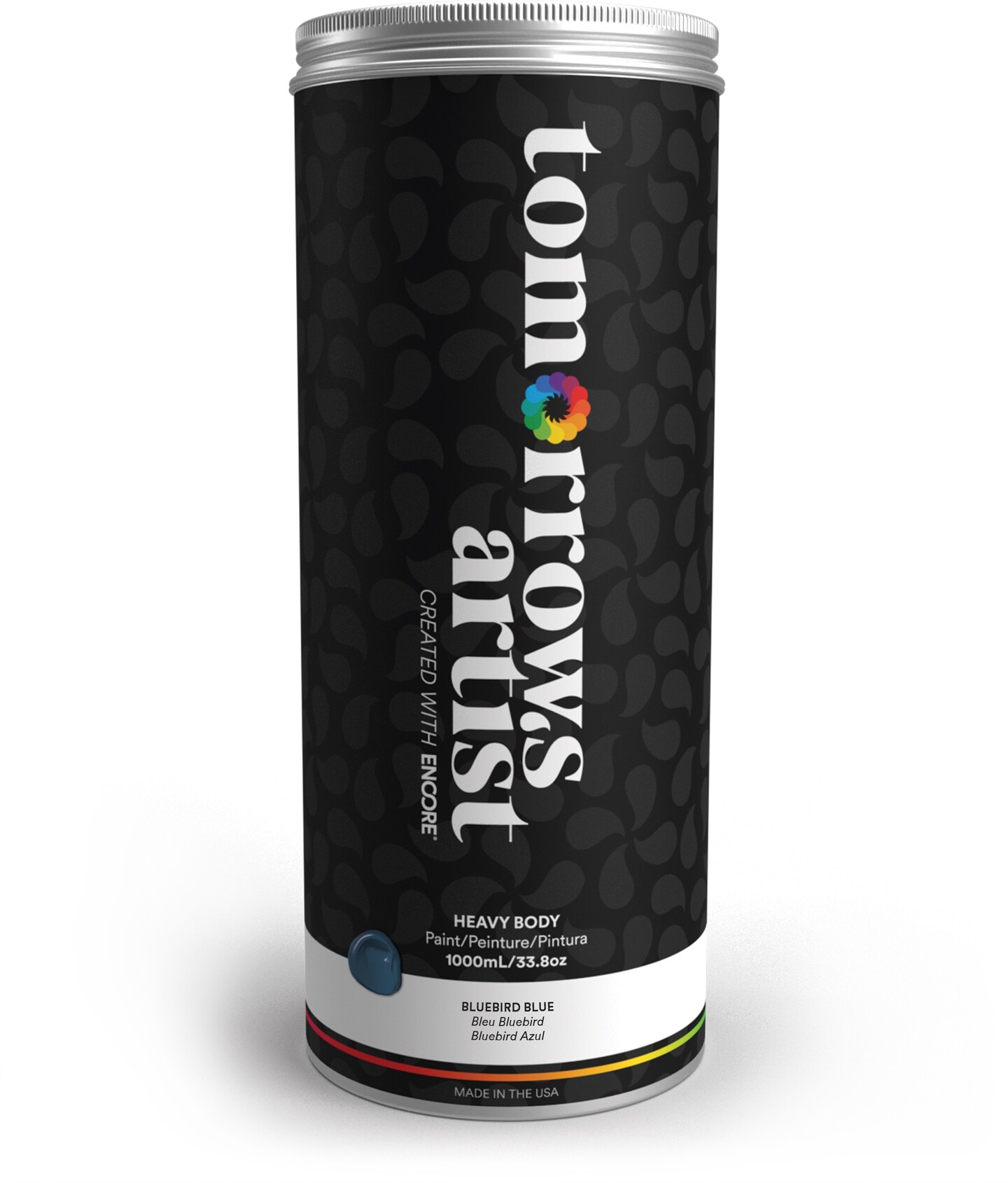 Tomorrows Artist: Heavy Body Eco-Friendly Sustainable Acrylic Art Paint 100ml/3.38oz, 250ml/8.45oz, 500ml/16.91oz, 1000ml/33.81oz