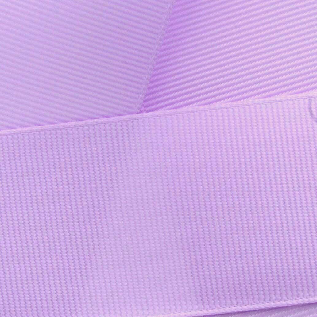 3/8&#x22; Grosgrain Ribbon Solid 430 Light Orchid 50 Yard