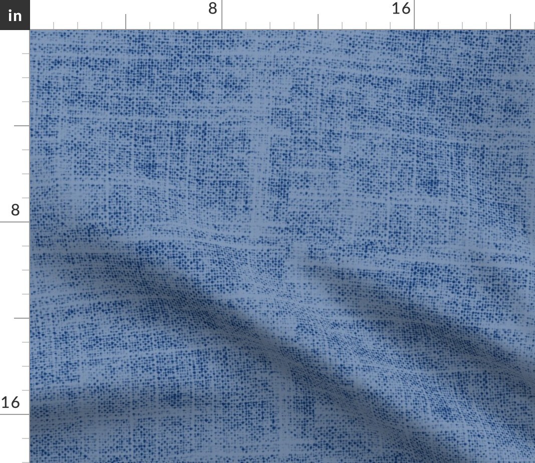 Boho Coastal Weathered Simple Blue Monochrome Beach Nautical Classic Custom Printed Fabric by Spoonflower Various Fabrics by the Yard or Fat Quarter