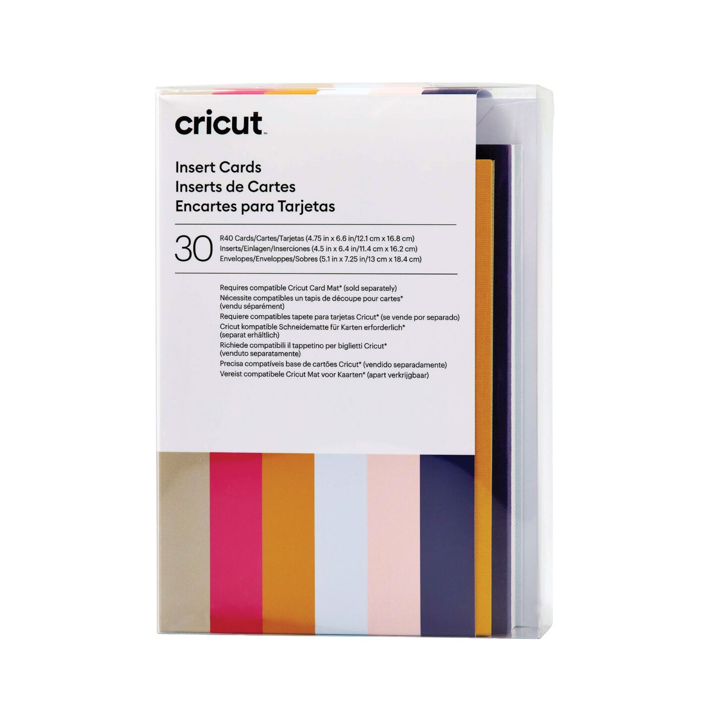 Cricut Card Mat | 2x2 | 2 Count | White/Blue