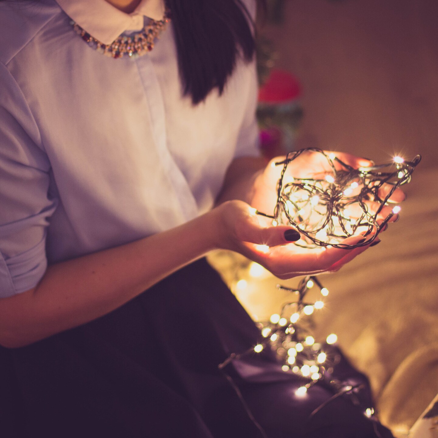 Northlight Battery Operated LED Wide Angle Christmas Lights - Warm White - 9.5' Green Wire - 20ct