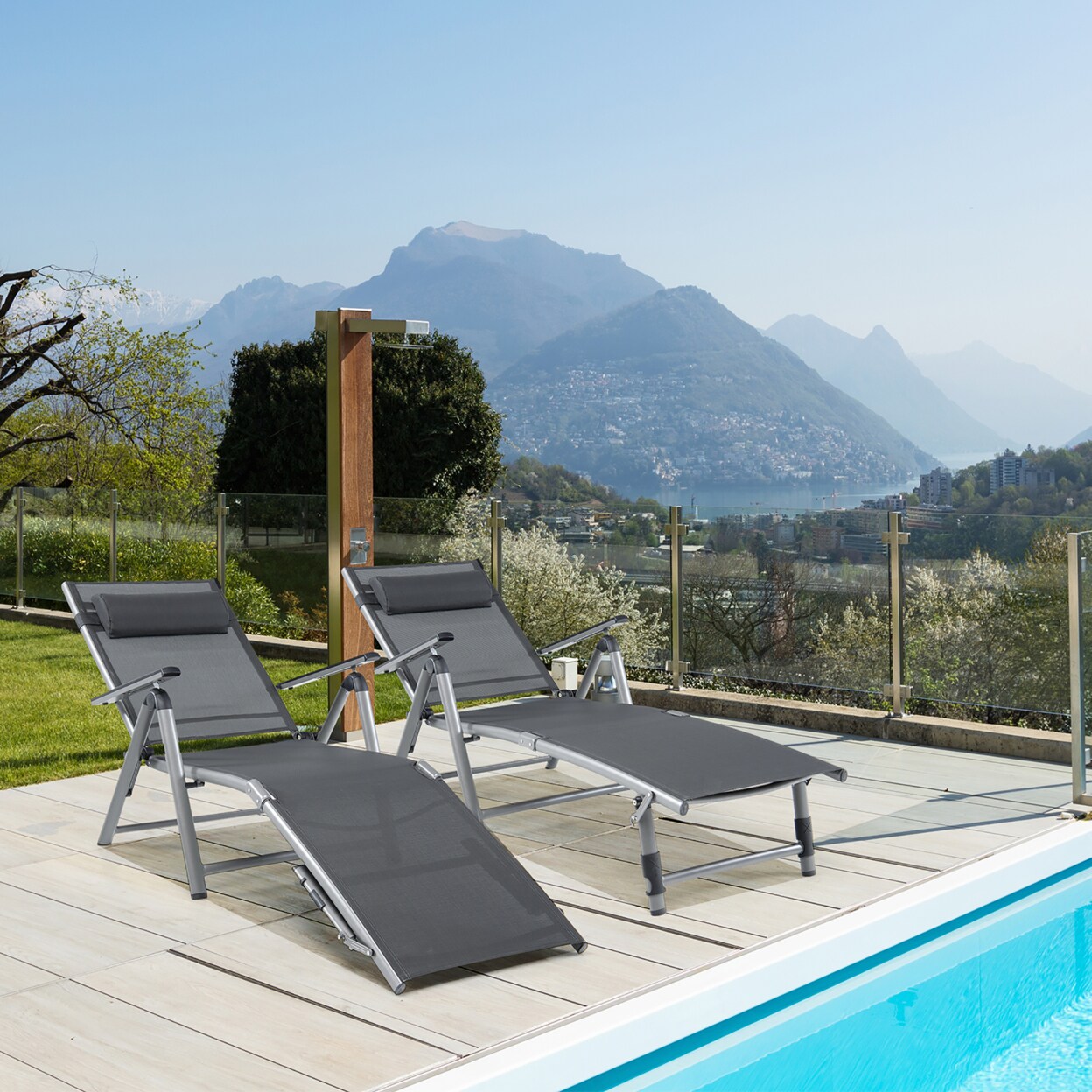 Sun loungers from the range hot sale