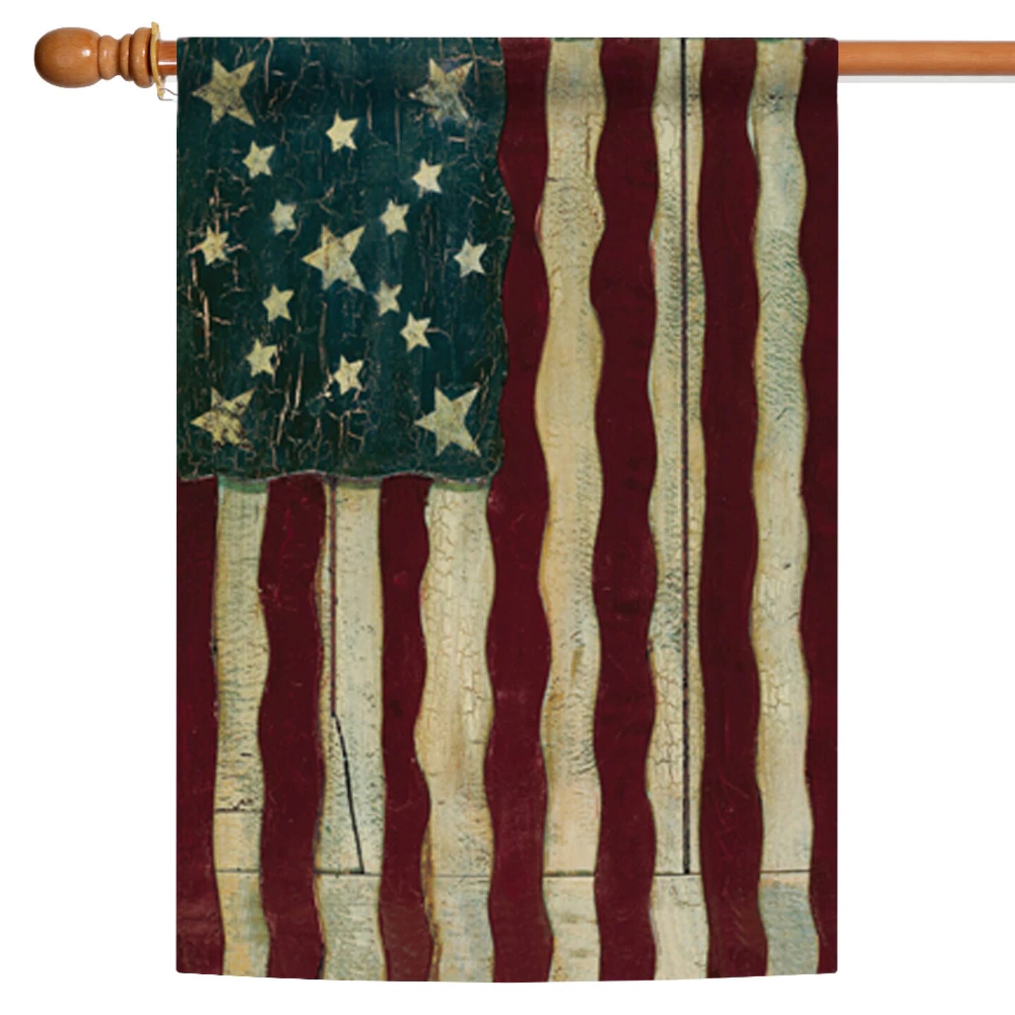 Toland Home Garden Freedom's Gate Patriotic Outdoor House Flag 40" x 28