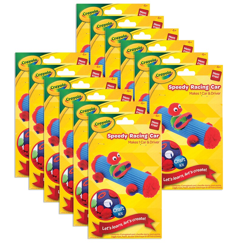 Racing Car Kit, 12 Kits