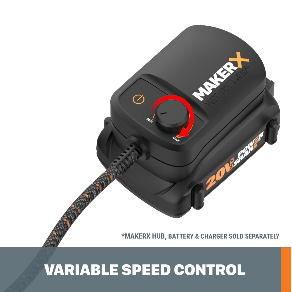 Worx MakerX WX741L.9 20V Angle Grinder (Tool Only)