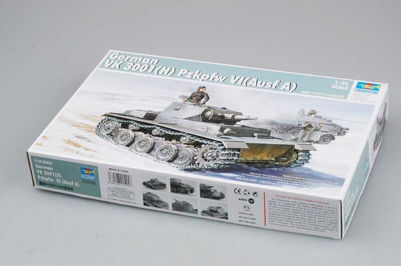 Trumpeter  1/35 GERMAN VK 3001(H) PZ Plastic Model