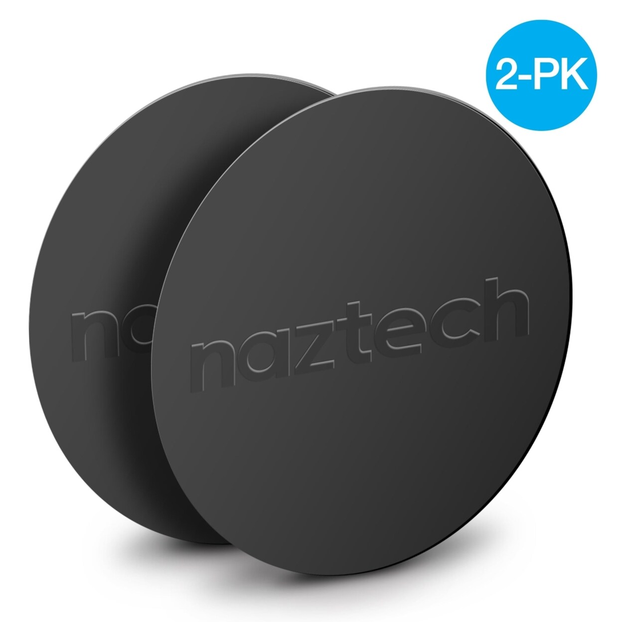 Naztech   MagBuddy Universal Round Plates Compatible w Charge Devices (15482-HYP)